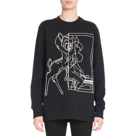 givenchy bambi crewneck|Givenchy sweatshirts women.